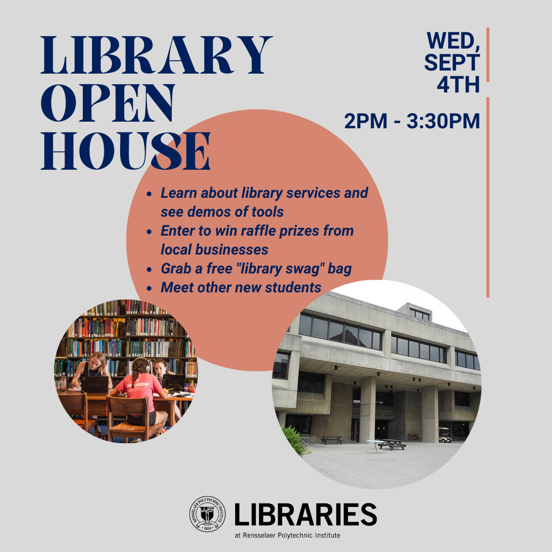 open house advertisement for folsom library on sept 4 from 2 to 3:30pm